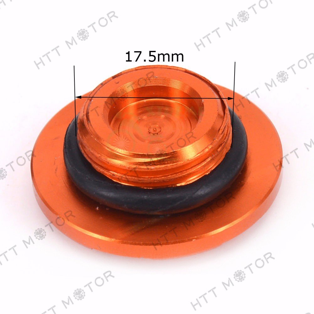 HTTMT 249004- CNC Aluminium Oil Fill Plug Bolt Compatible with DUKE 125 200 390 O1 - Image 5