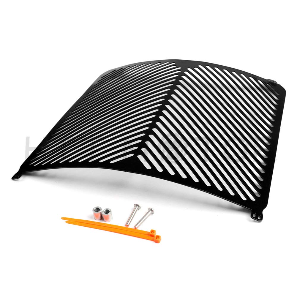 HTTMT 298008- Radiator Grille Cover Guard Shield Protector Compatible with RC8 08-16 RC8R 11-16 BLACK - Image 4