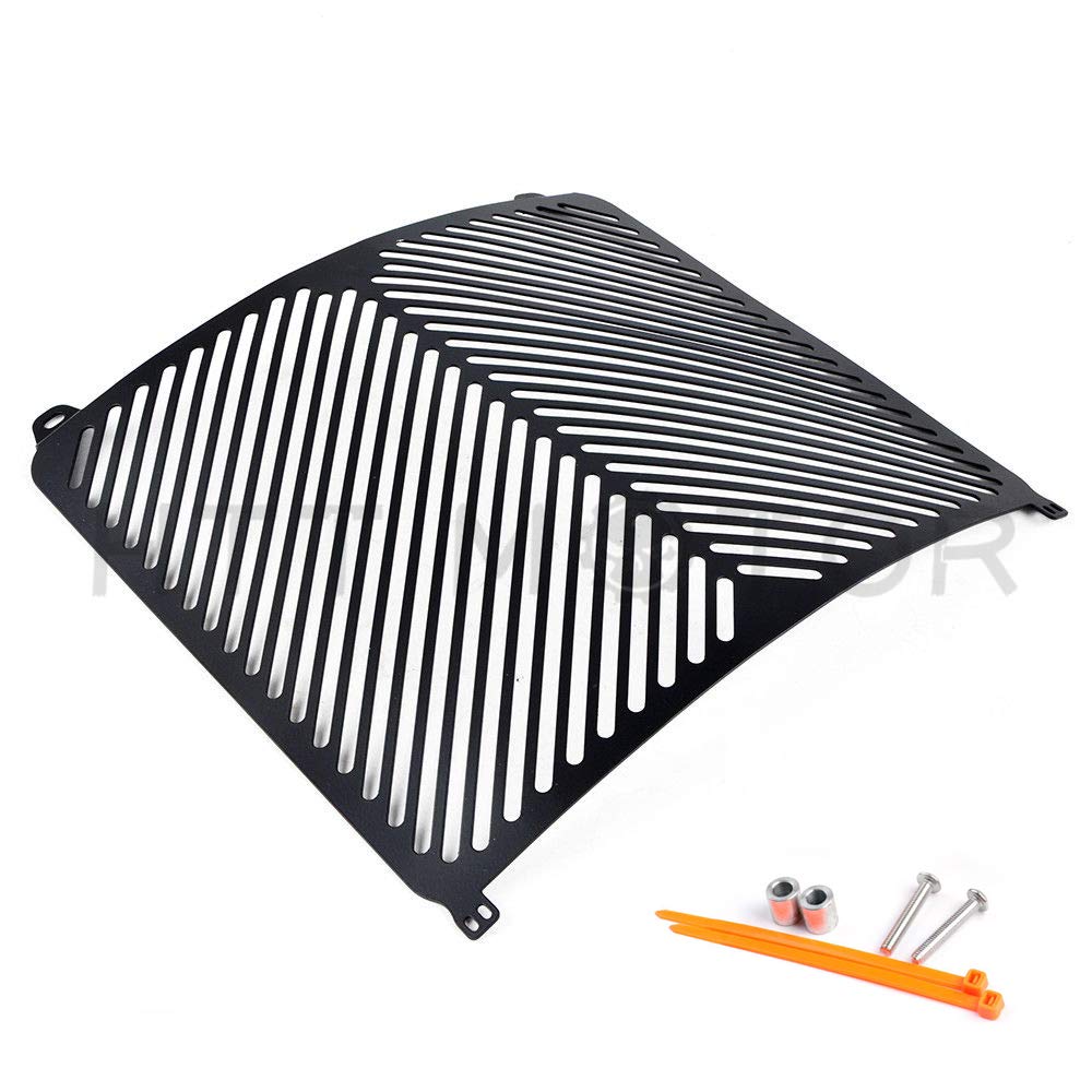 HTTMT 298008- Radiator Grille Cover Guard Shield Protector Compatible with RC8 08-16 RC8R 11-16 BLACK - Image 6