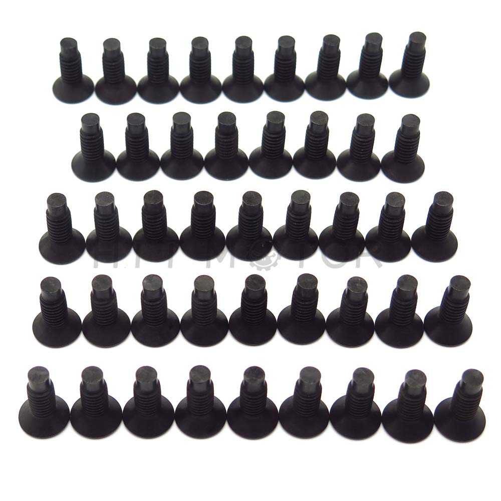 HTTMT 2E010-44PCs- SUV Car Windshield Door Tailgate Roll Bar Allen Bolt Compatible with Jeep Wrangler 1976-2006 - Image 3