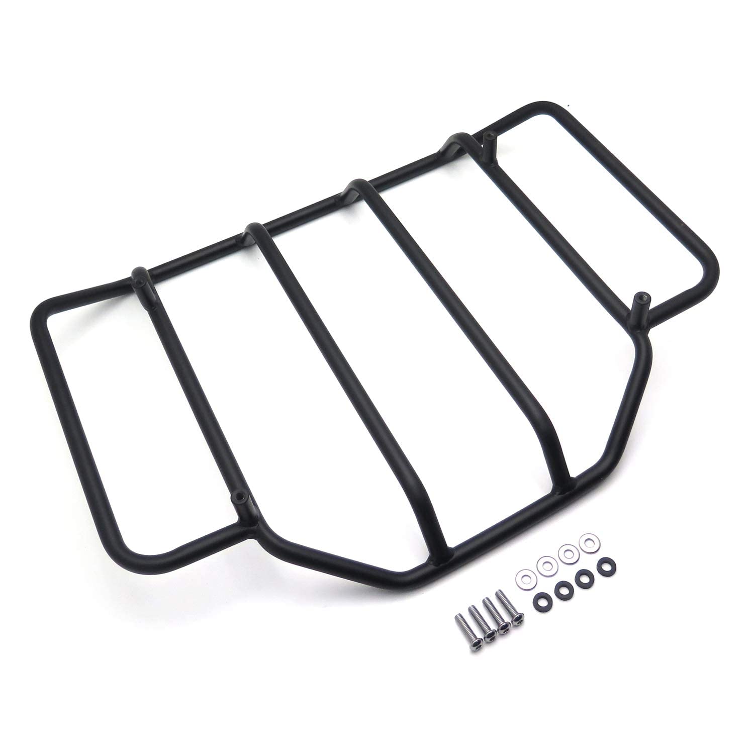 HTTMT- A07-BK Matte Black Luggage Rack Rail Trunk Luggage Rack Rail Compatible with H-D Touring Road King Street Glide Road Glide Electra Glide FLHTC FLHS… - Image 5