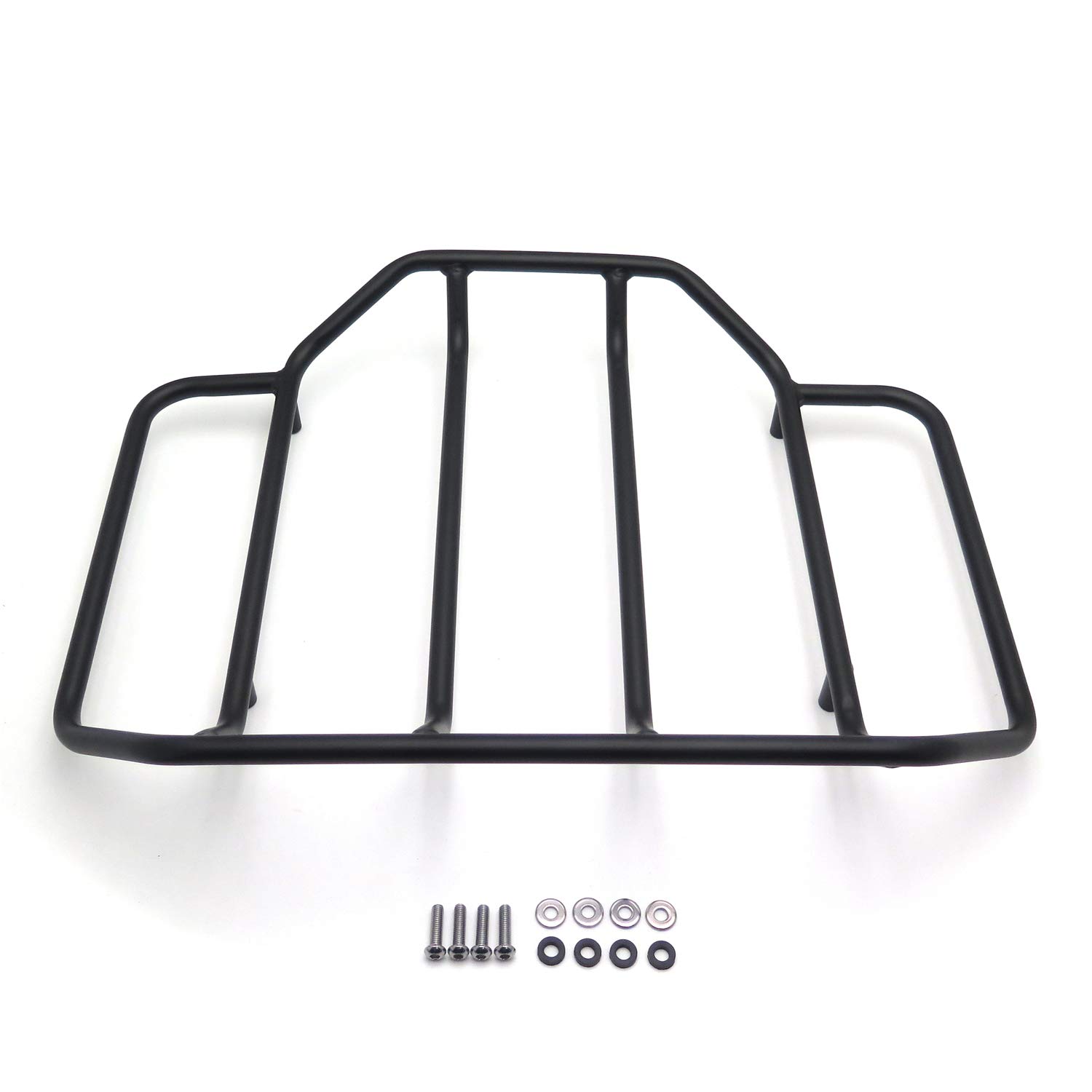 HTTMT- A07-BK Matte Black Luggage Rack Rail Trunk Luggage Rack Rail Compatible with H-D Touring Road King Street Glide Road Glide Electra Glide FLHTC FLHS… - Image 7