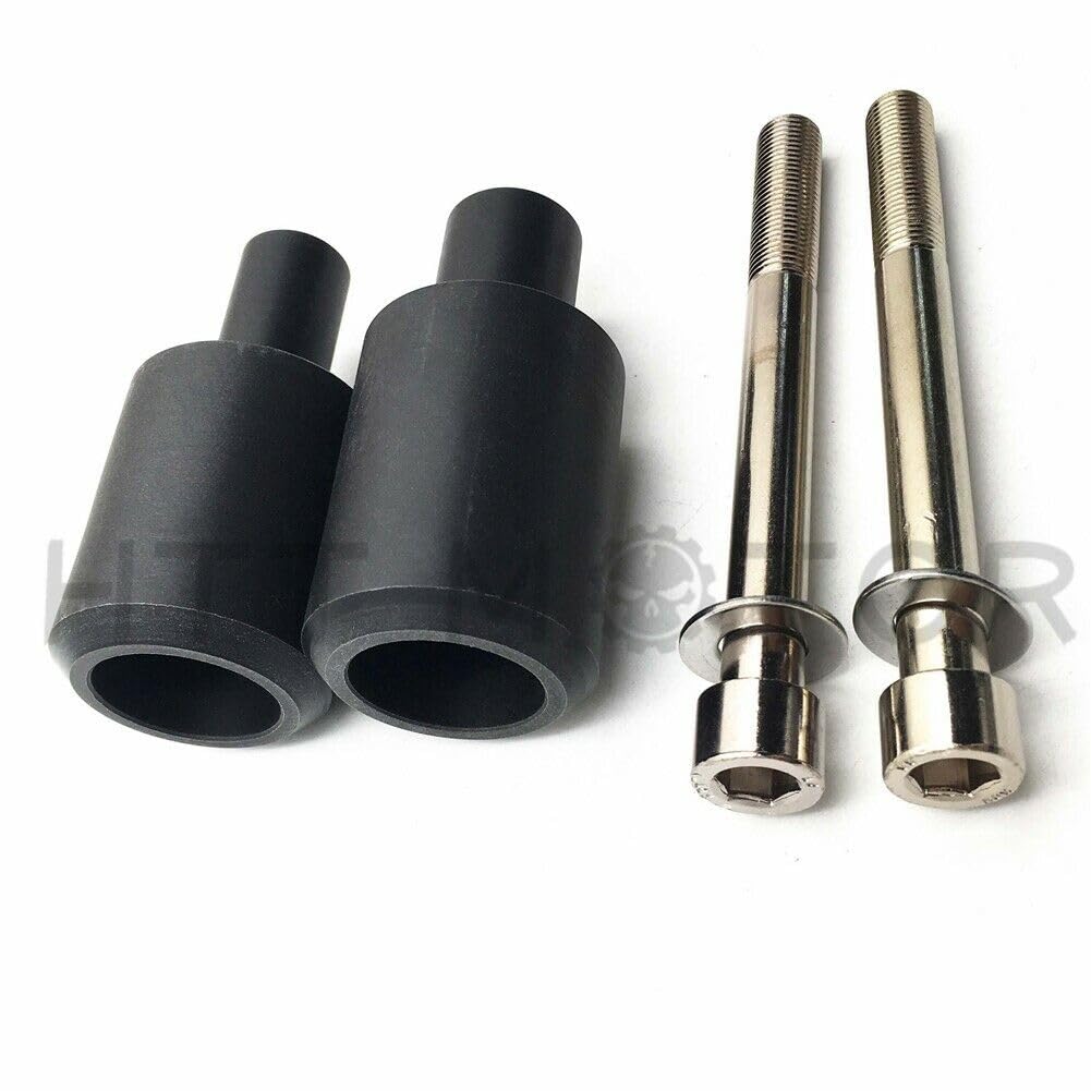 HTTMT- Black Aluminum Frame Sliders Crash Protector Compatible With 2003-2006 Hond CBR 600RR [P/N: MT219-019A-CD] - Image 3