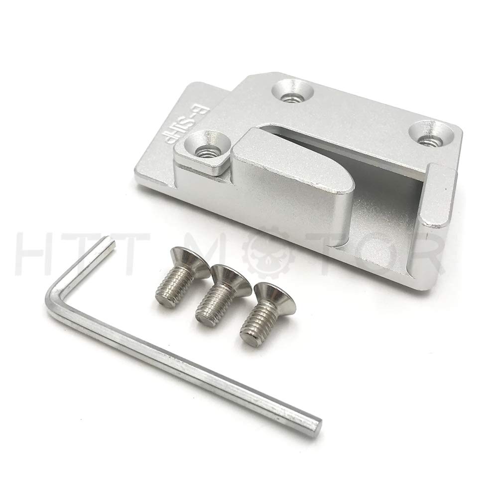 HTTMT BRAKE005- Brake Lever Pad Extension Enlarge Extender Compatible with s1000r s1000rr hp4 15-18 Silver - Image 3