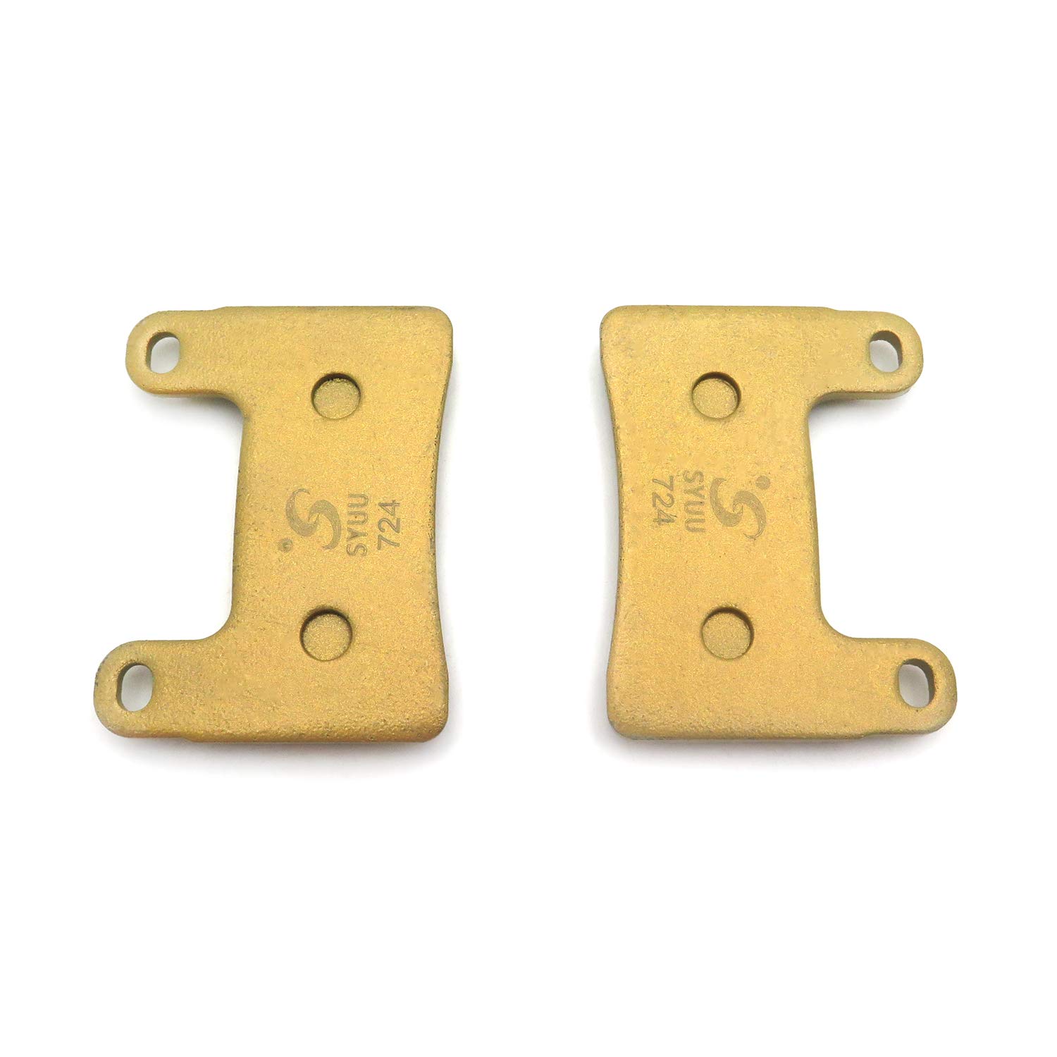 HTTMT- Brass Alloys Graphite Ceramics Brake Pads For Front 18-20 BMW S1000R R1250 GS [P/N: US-GOLD] - Image 5