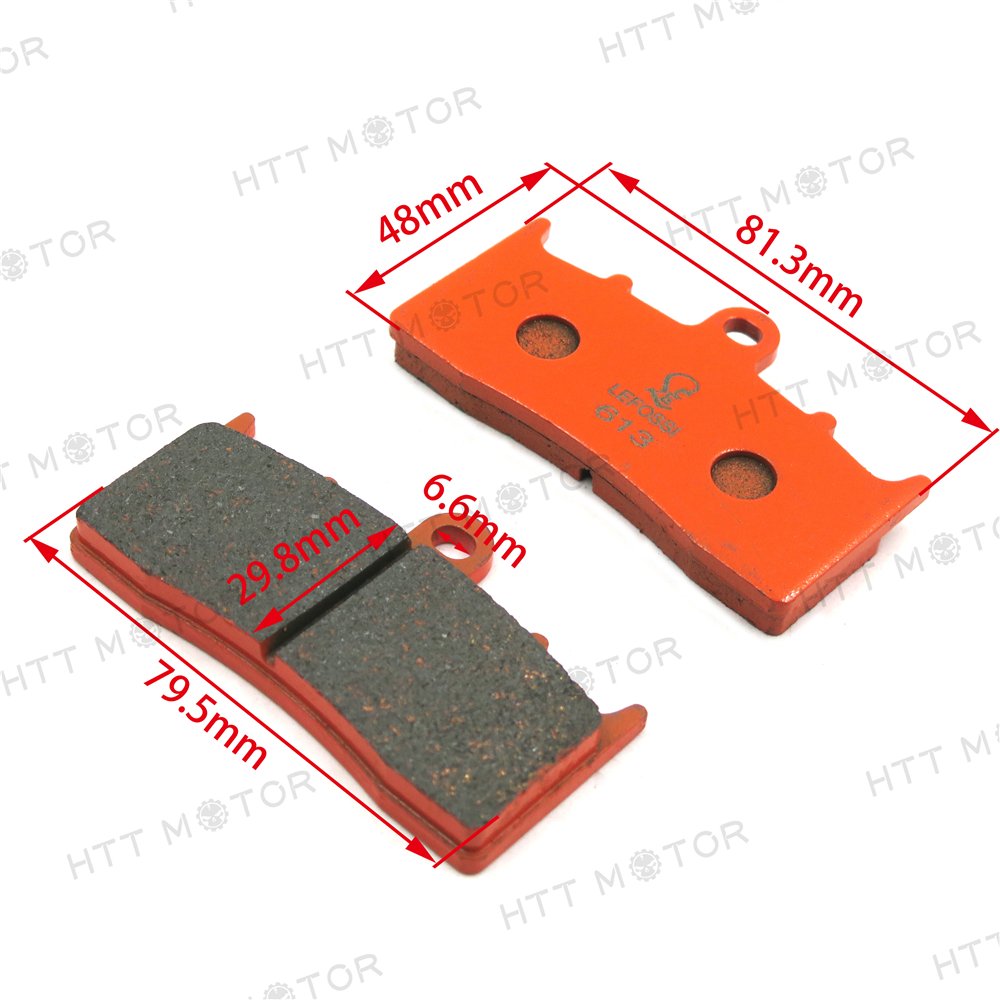 HTTMT Carbon Ceramic Brake Pads Compatible with BMW K1600GT Exclusive 2014 2015 2016 - Image 6