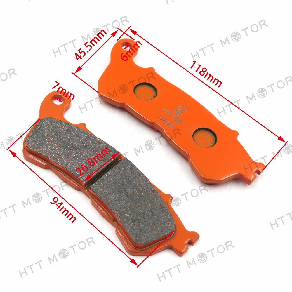HTTMT Carbon Ceramic Brake Pads Compatible with CB1100 ABS Suzuki Boulevard - Image 7