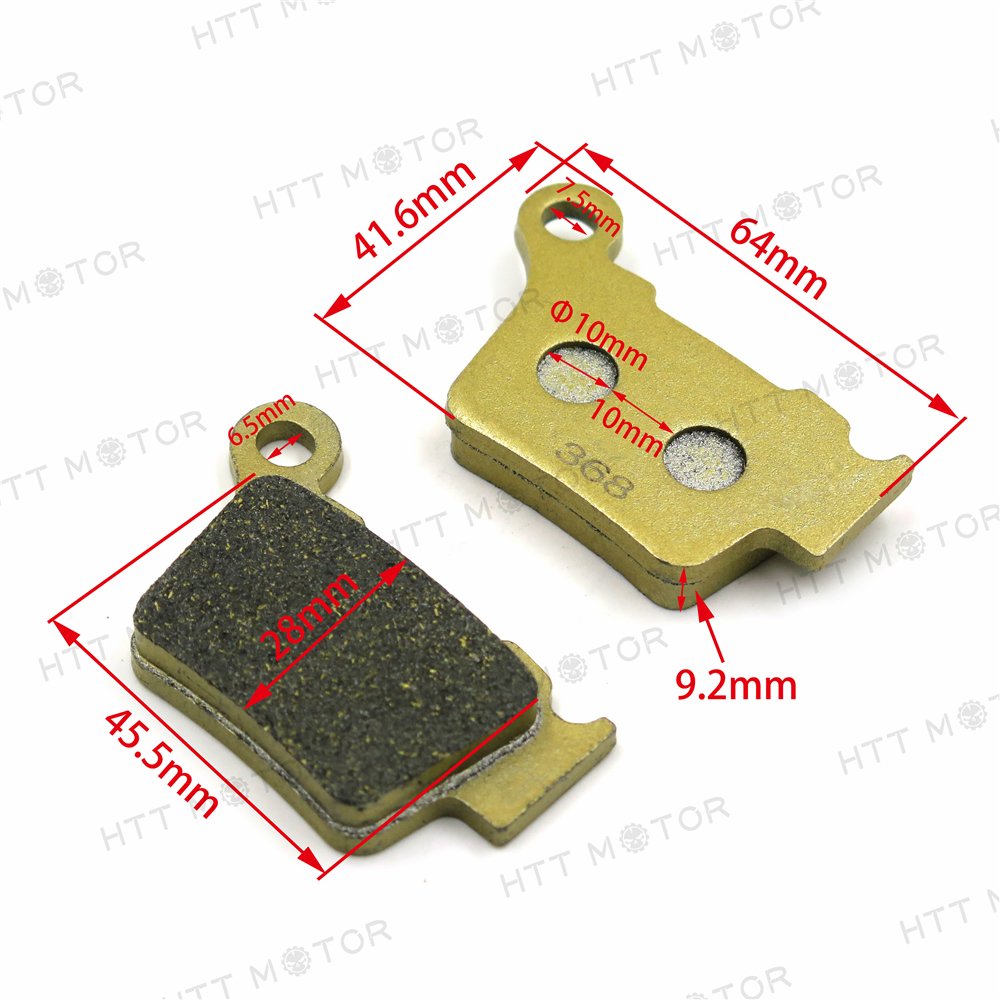 HTTMT Disc Brake Pad Set Compatible with BMW HUSABERG HUSQVARNA XC-W 400 - Image 7