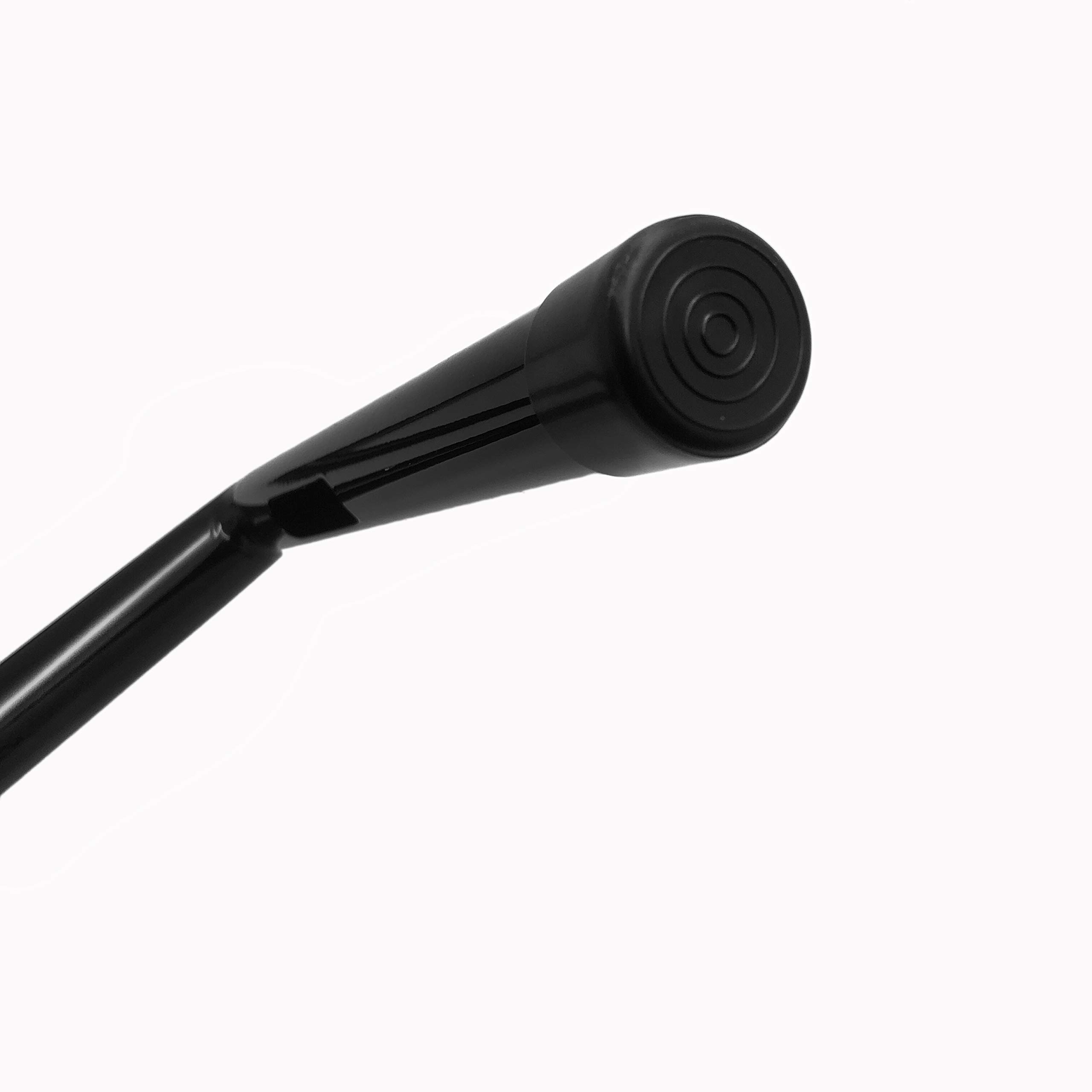 HTTMT HB08-BK Black Handlebar Made With High-strength 25mm 1 Inch Diameter Steel Tubing Compatible with Most Harley Models or Custom Applications - Drilled Compatible with Internal Wiring - Image 3