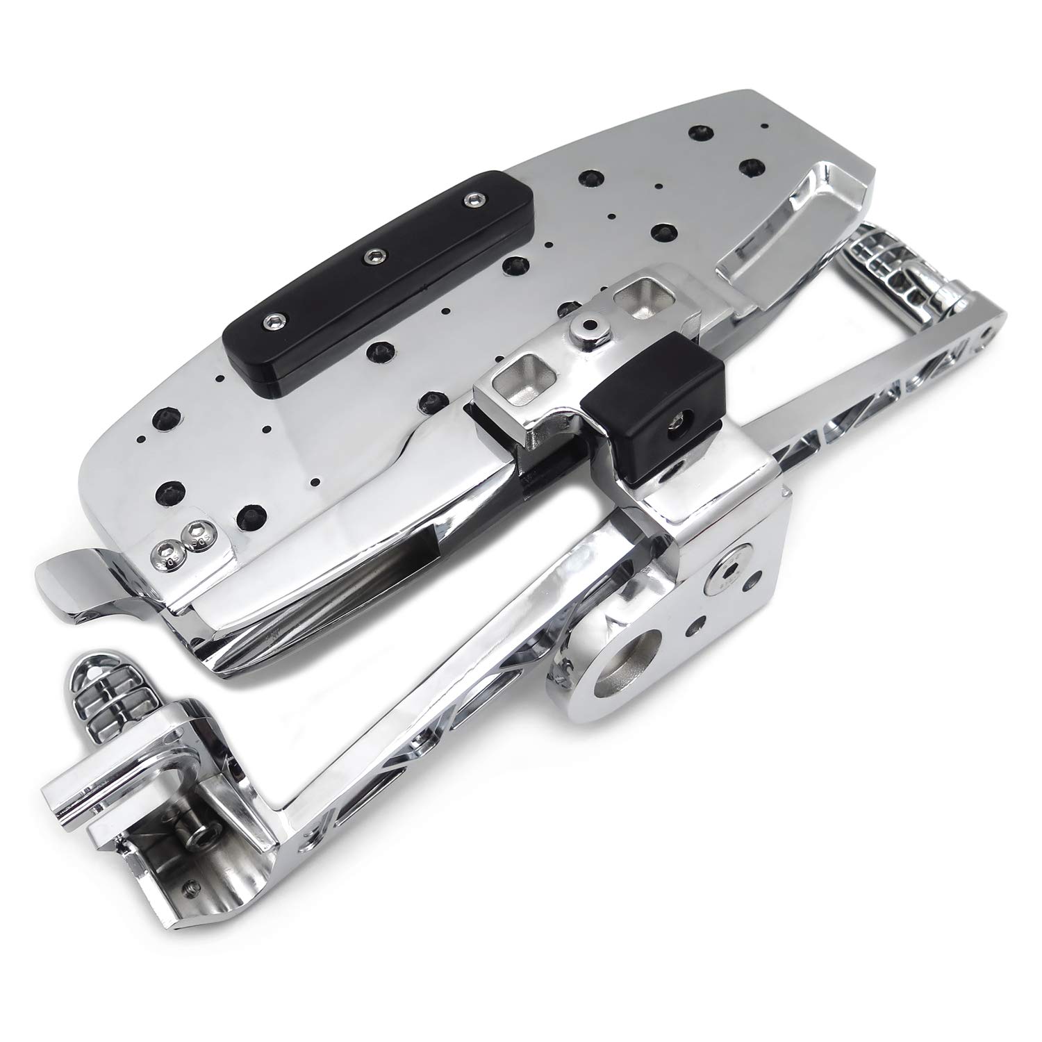 HTTMT- Left & Right Driver Foot Board Floorboard Kit Compatible With Honda Goldwing 01-17 GL1800 13-16 F6B 14-15 Valkyrie [P/N: MT216-130+280-019] - Image 9