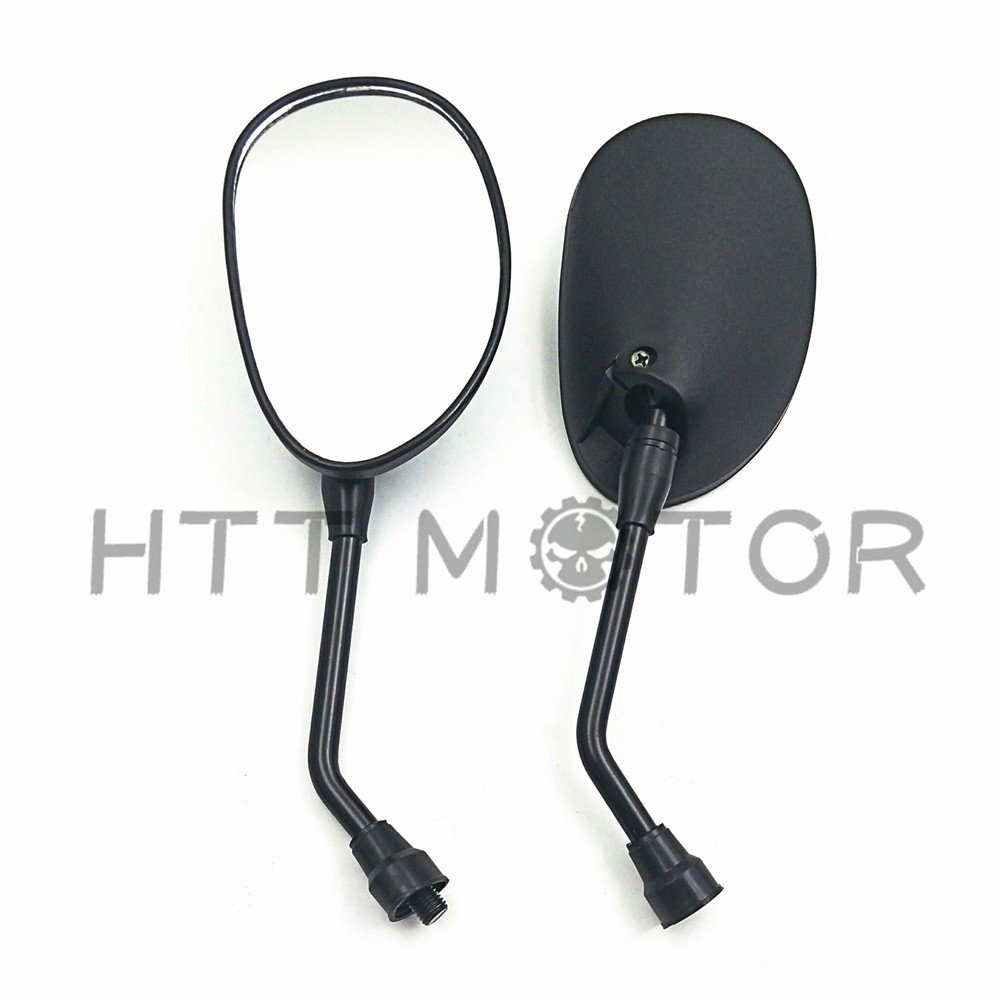HTTMT Motorcycle Rear View Mirror 10mm Compatible with Bimmer F650GS F800GS F800R Aprilia Tuono SL750 - Image 4