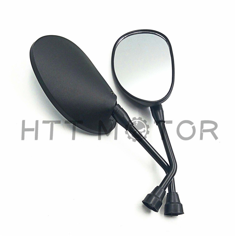 HTTMT Motorcycle Rear View Mirror 10mm Compatible with Bimmer F650GS F800GS F800R Aprilia Tuono SL750 - Image 5