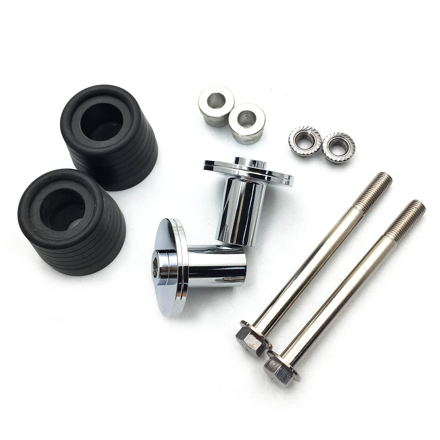 HTTMT MT219-054- No Cut Frame Slider Compatible with Suzuk Gsxr 600 750 2005-2008 Yamah Fjr1300 2006-2010 B - Image 3