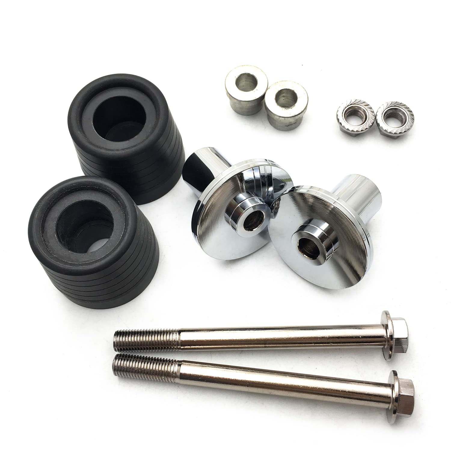 HTTMT MT219-054- No Cut Frame Slider Compatible with Suzuk Gsxr 600 750 2005-2008 Yamah Fjr1300 2006-2010 B - Image 4