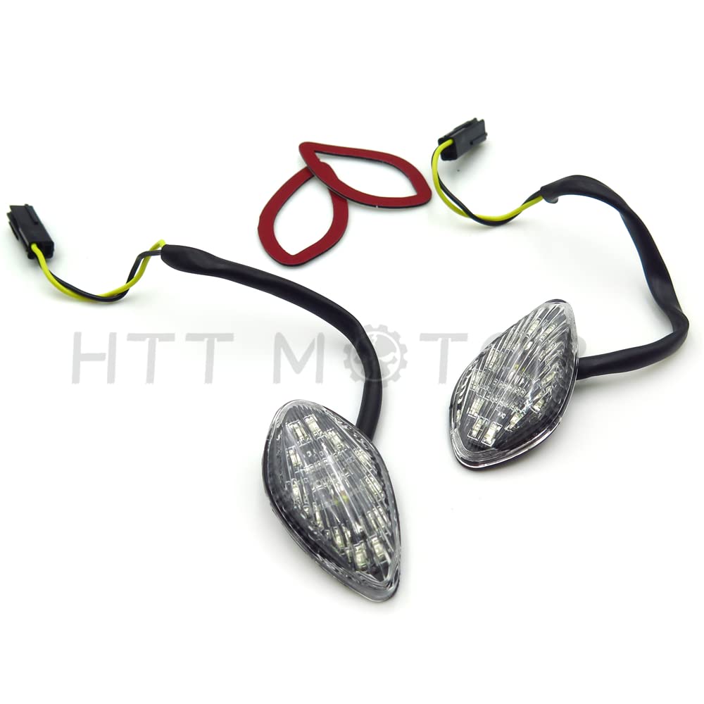 HTTMT MT224-006- Clear Led Flush Mount Turn Signal Compatible with Cbr 919 600 F3/F4/F4I 600Rr 1000Rr - Image 5