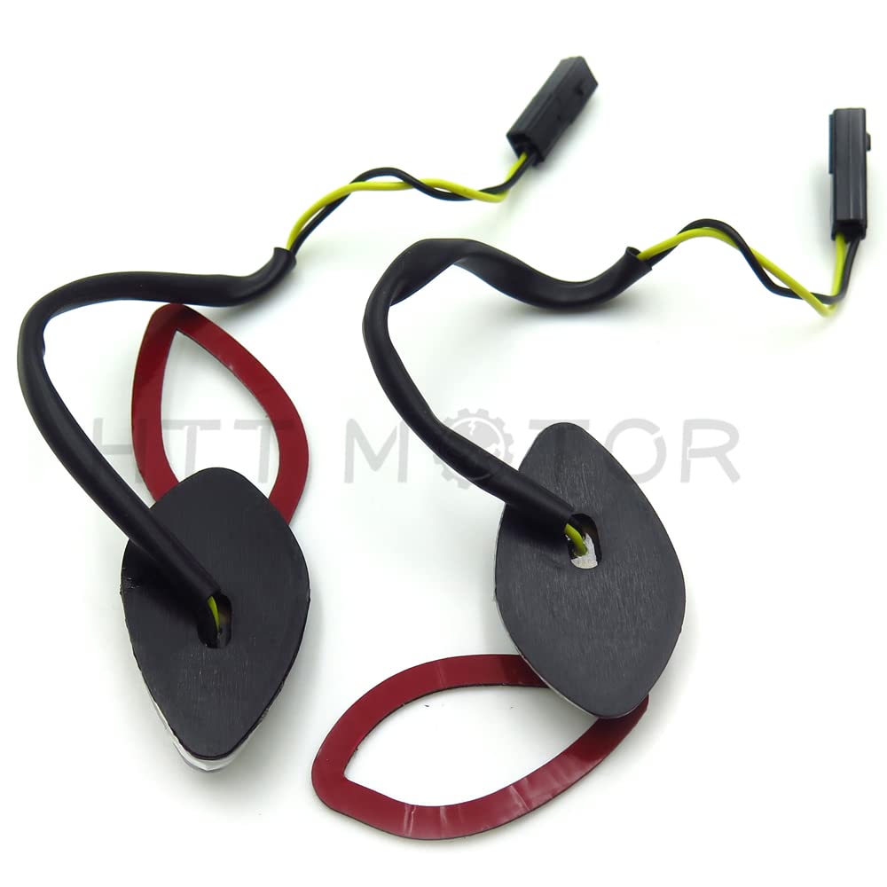 HTTMT MT224-006- Clear Led Flush Mount Turn Signal Compatible with Cbr 919 600 F3/F4/F4I 600Rr 1000Rr - Image 6