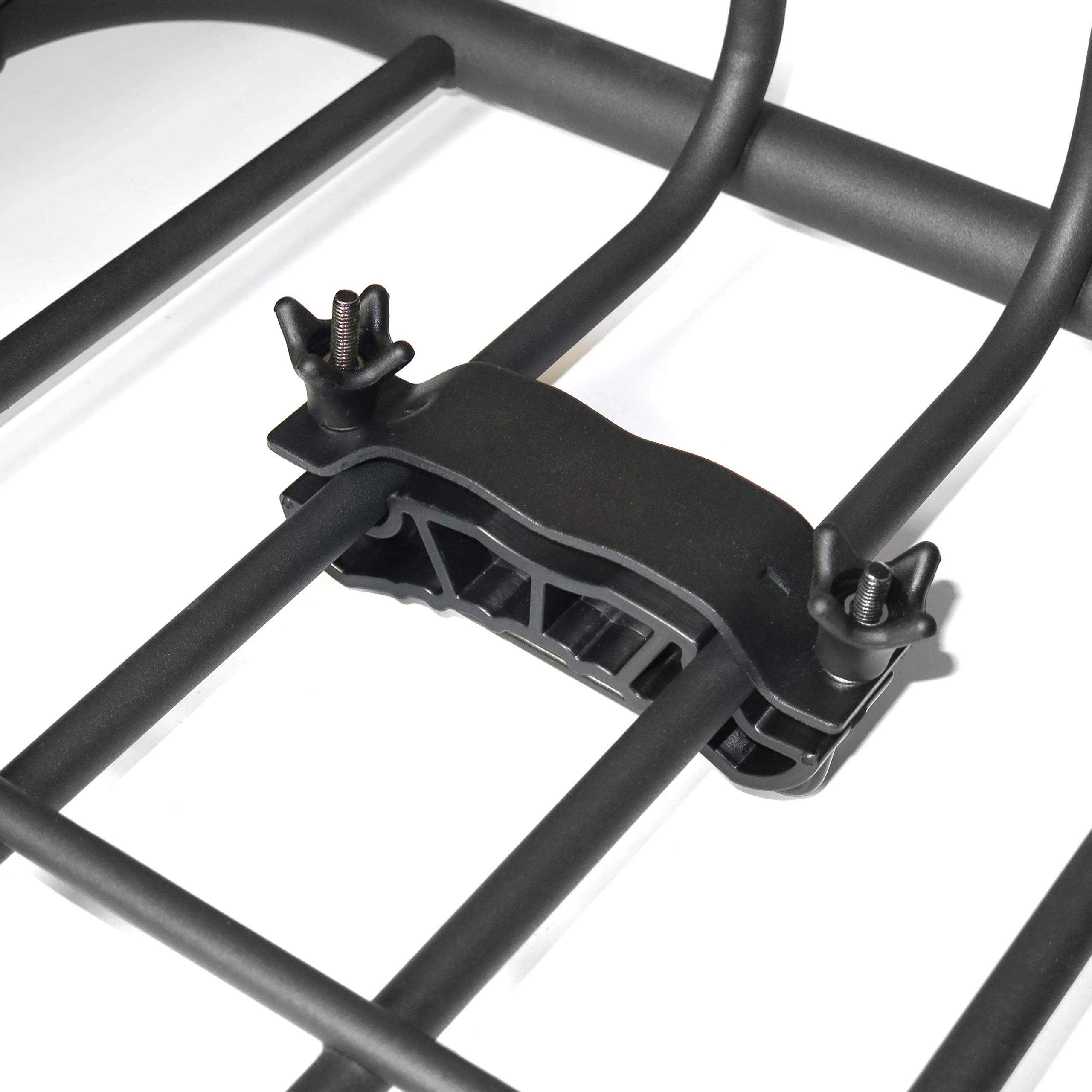 HTTMT MT371-029-M Black Universal Roof Rack Cargo Car Top Luggage Holder Carrier Basket Travel SUV - Image 5