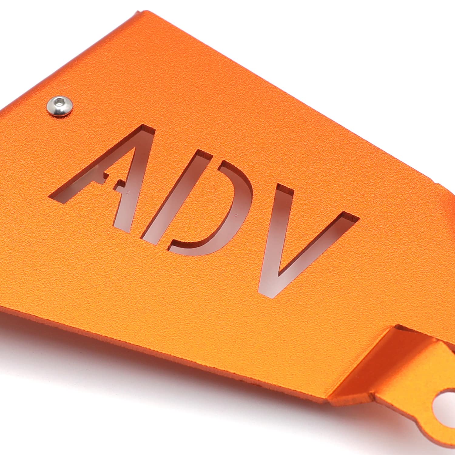 HTTMT- Orange Oil Coolant Reservoir Container Guard Cover Compatible with 21-22 KTM Adventure 390 ADV390 [P/N: GZSP-K3-021] - Image 3