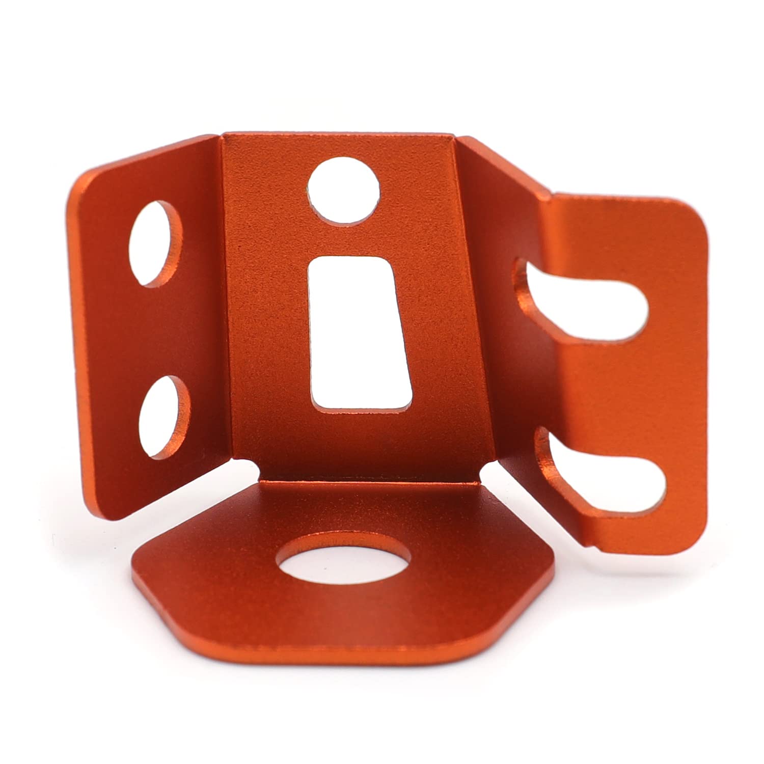 HTTMT- Orange Rear Brake Fluid Reservoir Guard Protector Compatible with 21-22 KTM 390 Adventure ADV390 [P/N:GZSP-K3-024] - Image 7