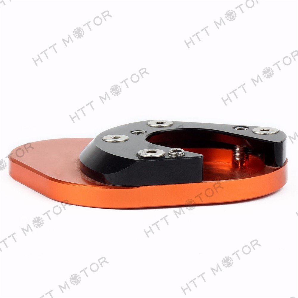 HTTMT CNC Sidestand Plate Kickstand Extension Pad Compatible with KTM 125/200/390 DUKE (2013-2015) - Image 6