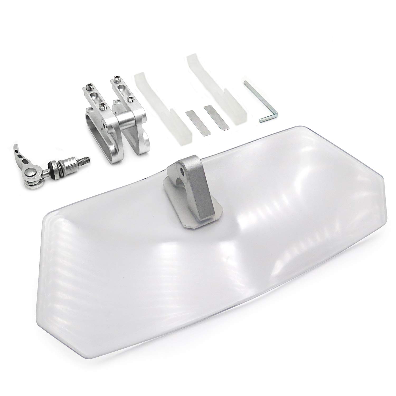 HTTMT Adjustable Clip on Windshield Windscreen Spoiler Compatible with KTM 990 Adventure 2005-2015 - Image 3