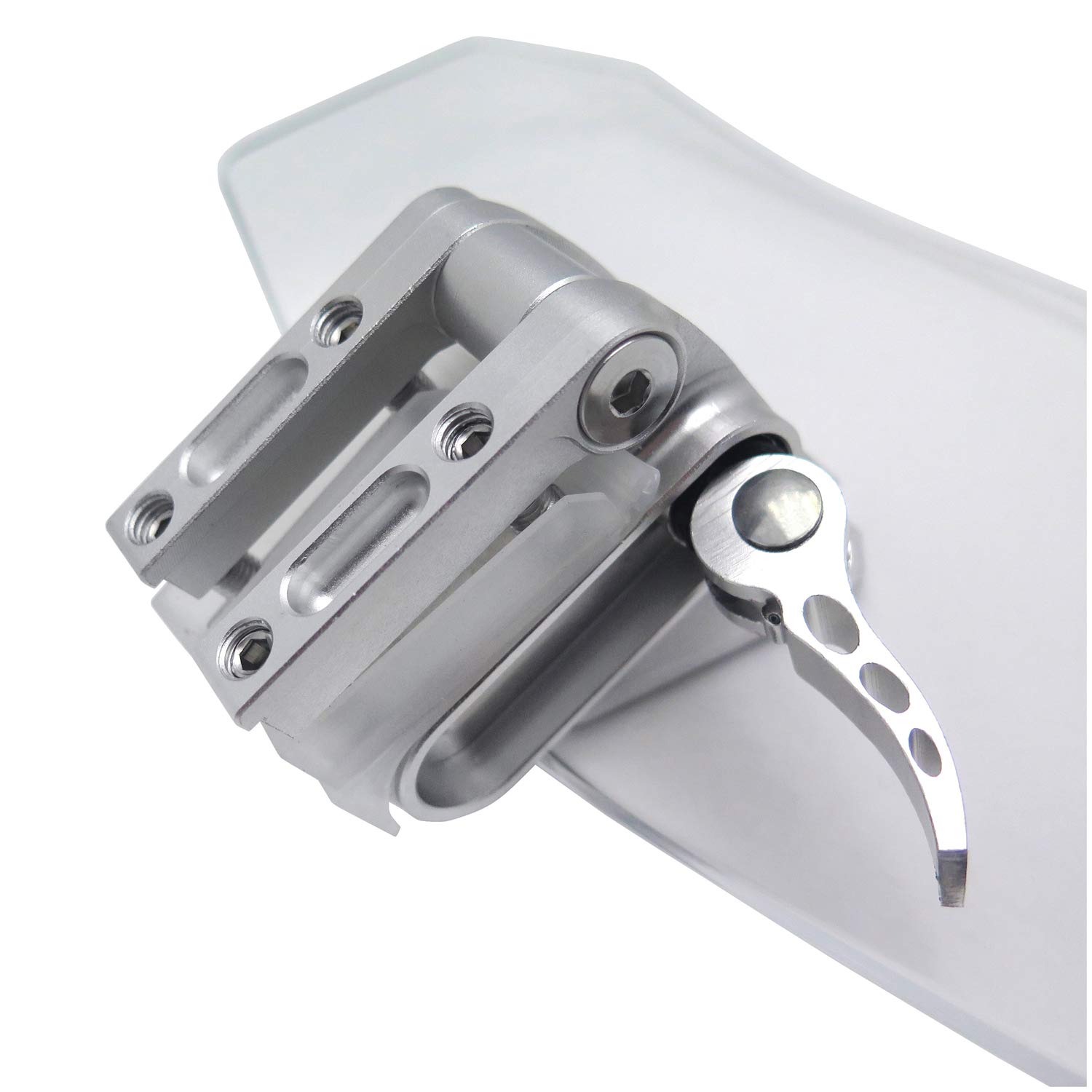 HTTMT Adjustable Clip on Windshield Windscreen Spoiler Compatible with KTM 990 Adventure 2005-2015 - Image 8